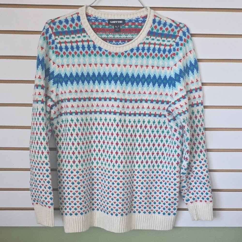 Lands End Knitted Sweater 18